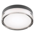 Redo 01-3733 - LED Koupelnové stropní svítidlo FRISBI LED/8W/230V pr. 15 cm CRI 90 IP44 černá