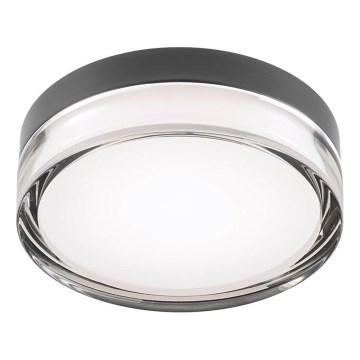 Redo 01-3733 - LED Koupelnové stropní svítidlo FRISBI LED/8W/230V pr. 15 cm CRI 90 IP44 černá