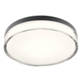 Redo 01-3736 - LED Koupelnové stropní svítidlo FRISBI LED/18W/230V pr. 28 cm CRI 90 3000/4000K IP44 černá