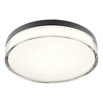 Redo 01-3736 - LED Koupelnové stropní svítidlo FRISBI LED/18W/230V pr. 28 cm CRI 90 3000/4000K IP44 černá