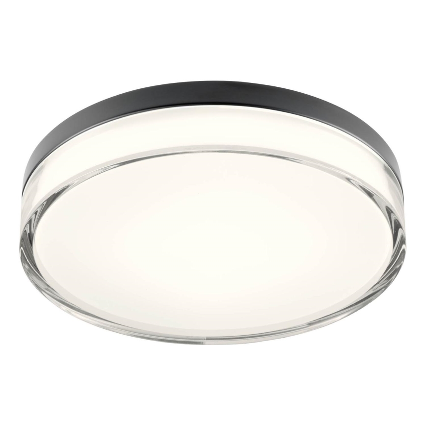 Redo 01-3736 - LED Koupelnové stropní svítidlo FRISBI LED/18W/230V pr. 28 cm CRI 90 3000/4000K IP44 černá
