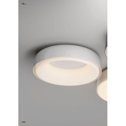 Redo 01-3941 - LED Stropní svítidlo DIP LED/40W/230V 2700/3000/4000/5000/6500K CRI 90 pr. 62,4 cm bílá