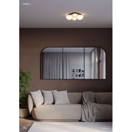 Redo 01-4333 - LED Stropní svítidlo LUMIEN 4xLED/26W/230V 2700/3000K CRI 90 bílá/černá