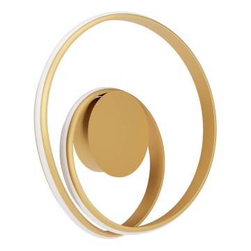 Redo 01-4355 - LED Stmívatelné nástěnné svítidlo TORSION LED/30W/230V 2700/3000/4000K CRI 90 zlatá