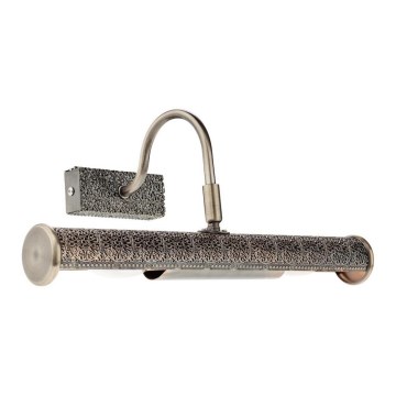 Redo 02-845 - Obrazové svítidlo CAIRO 2xE14/28W/230V 36 cm mosaz