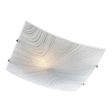 Redo 05-812 - Stropní svítidlo SHAKE 1xE27/42W/230V 29,5x29,5 cm bílá