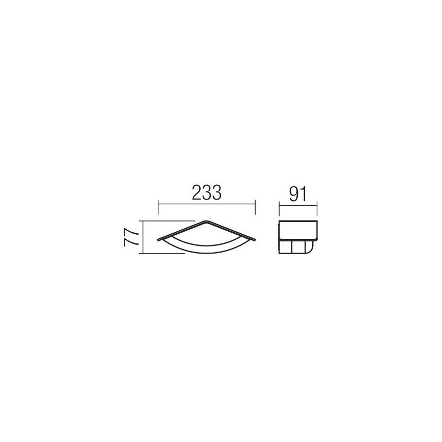 Redo 90002 - LED Venkovní nástěnné svítidlo CHALET 1xLED/8W/230V IP54