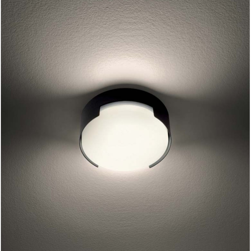 Redo 90004 - LED Venkovní stropní svítidlo SKOR LED/12W/230V pr. 15 cm IP54 hnědá
