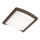 Redo 90008 - LED Venkovní stropní svítidlo TALLIN LED/21W/230V 24,5x24,5 cm IP54 hnědá