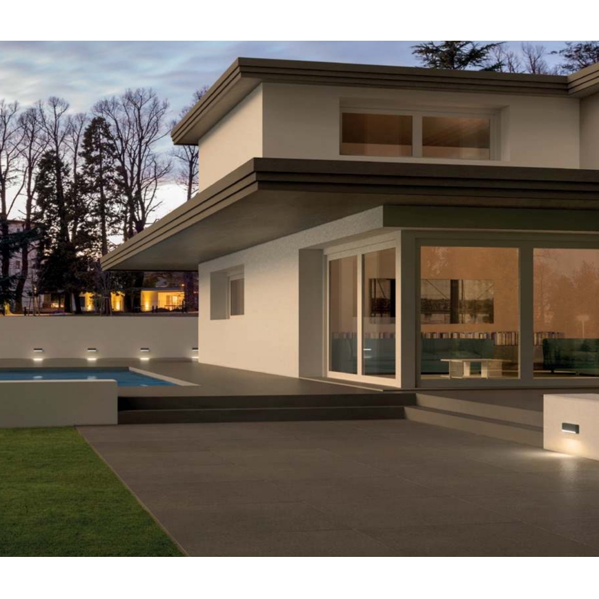 Redo 90070 - LED Venkovní nástěnné svítidlo SAPO LED/3W/230V IP65