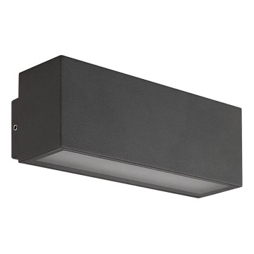 Redo 90096 - LED Venkovní nástěnné svítidlo PLANIT LED/10W/230V 3000K IP54 antracit