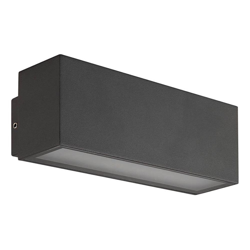 Redo 90096 - LED Venkovní nástěnné svítidlo PLANIT LED/10W/230V 3000K IP54 antracit