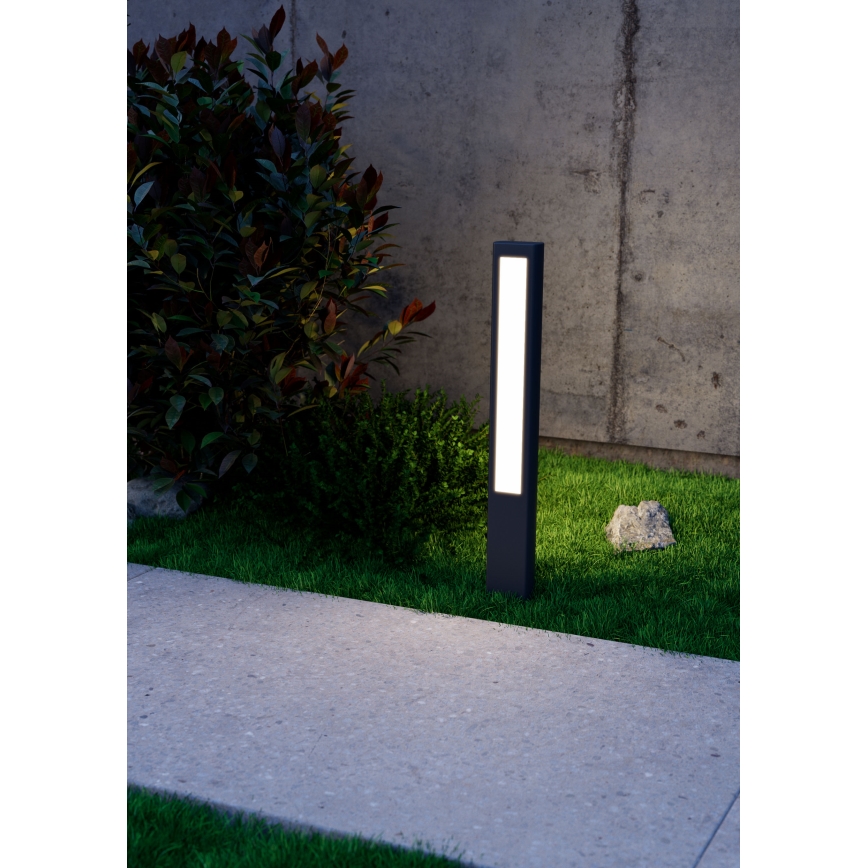 Redo 90125 - LED Venkovní lampa DOLMEN LED/12,44W/230V IP54 antracit