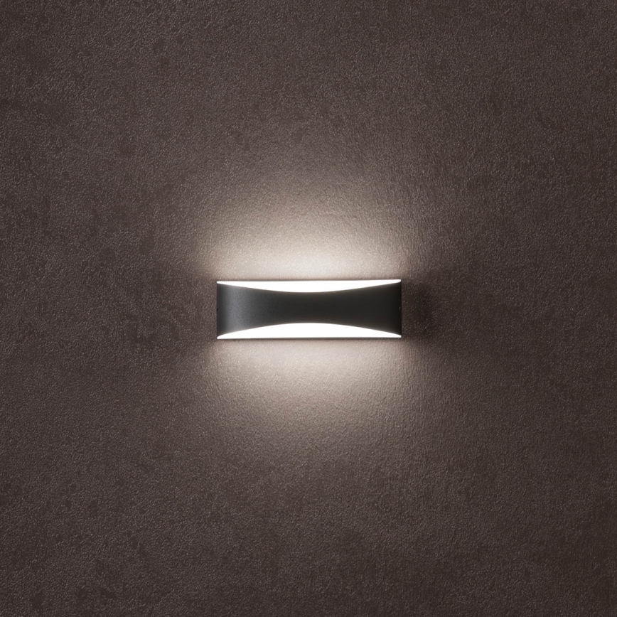 Redo 90126 - LED Venkovní nástěnné svítidlo AXEL LED/7W/230V 3000K IP65 antracit