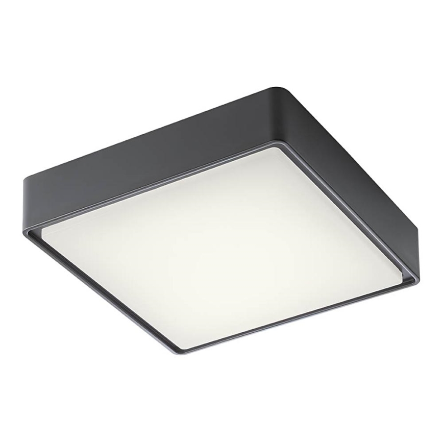 Redo 90157 - LED Venkovní stropní svítidlo MARINA LED/12W/230V 22x22 cm IP65 antracit