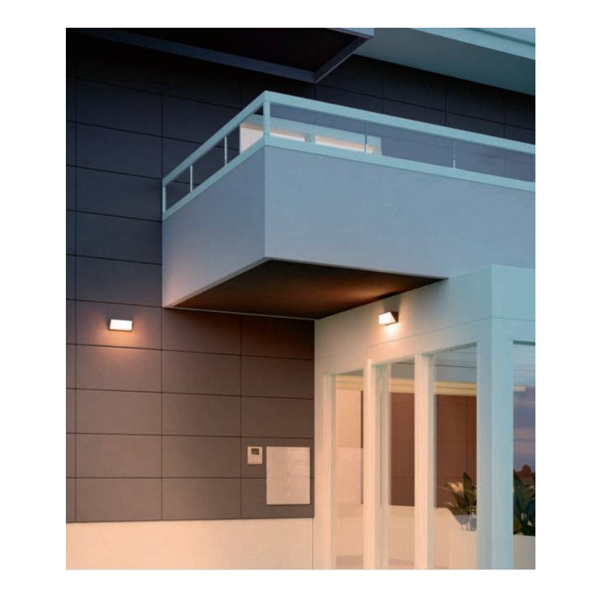 Redo 90239 - LED Venkovní nástěnné svítidlo SPECTRA LED/16W/230V 3000K IP54 hnědá