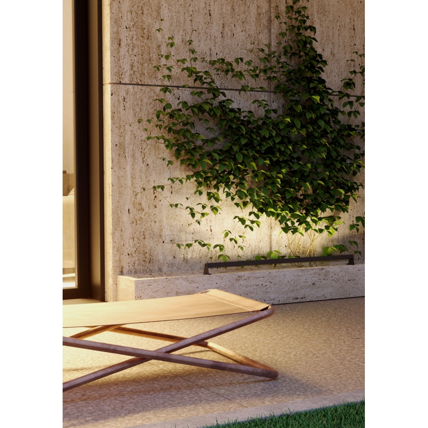 Redo 90242 - LED Venkovní lampa TACK IP65 LED/15W/230V 3000K IP65 antracit