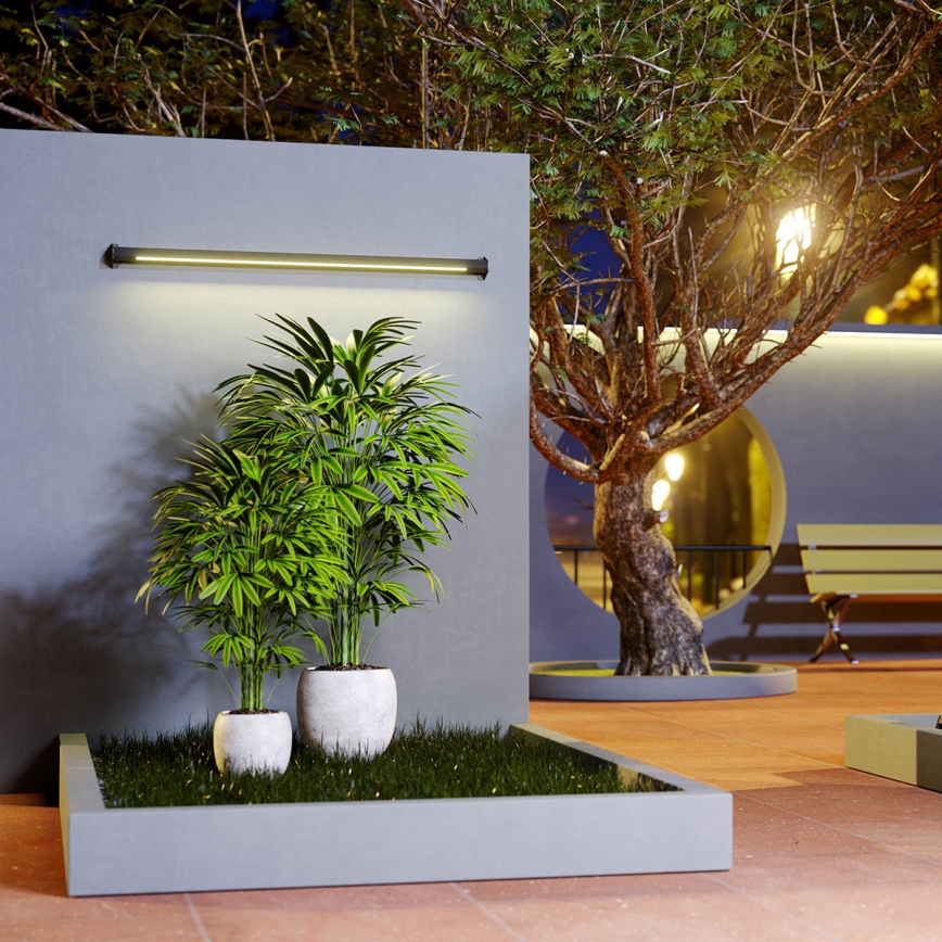 Redo 90242 - LED Venkovní lampa TACK IP65 LED/15W/230V 3000K IP65 antracit