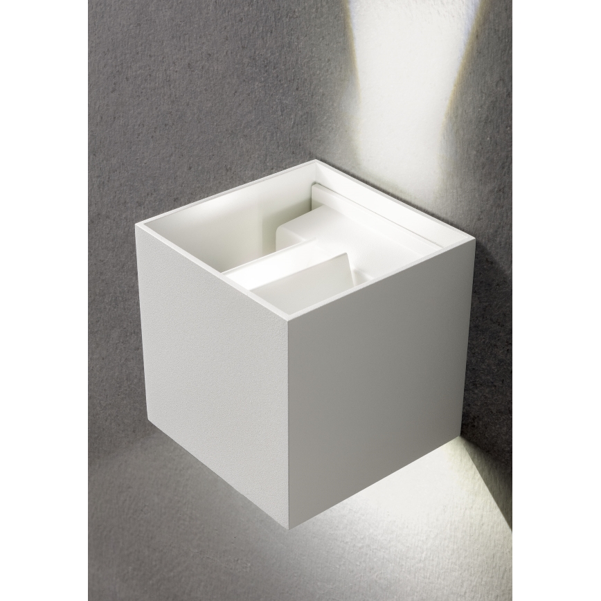 Redo 90294 - LED Venkovní nástěnné svítidlo VARY 2xLED/10W/230V 3000K IP54 bílá