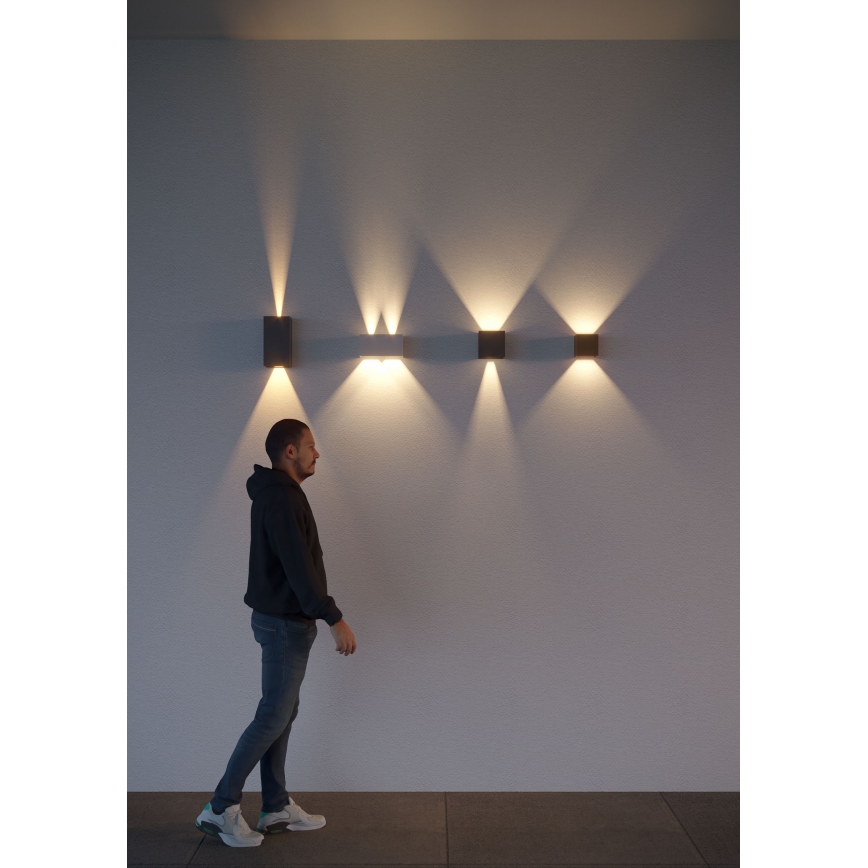 Redo 90300 - LED Venkovní nástěnné svítidlo VARY 4xLED/5W/230V 3000K IP54 bílá