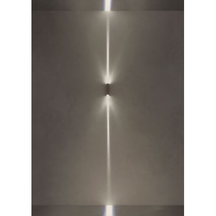 Redo 90424 - LED Venkovní nástěnné svítidlo ACE LED/5,84W/230V 4000K IP54 hnědá
