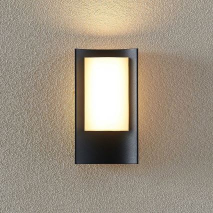 Redo 90483 - LED Venkovní nástěnné svítidlo WARP LED/8W/230V 3000K IP44 antracit