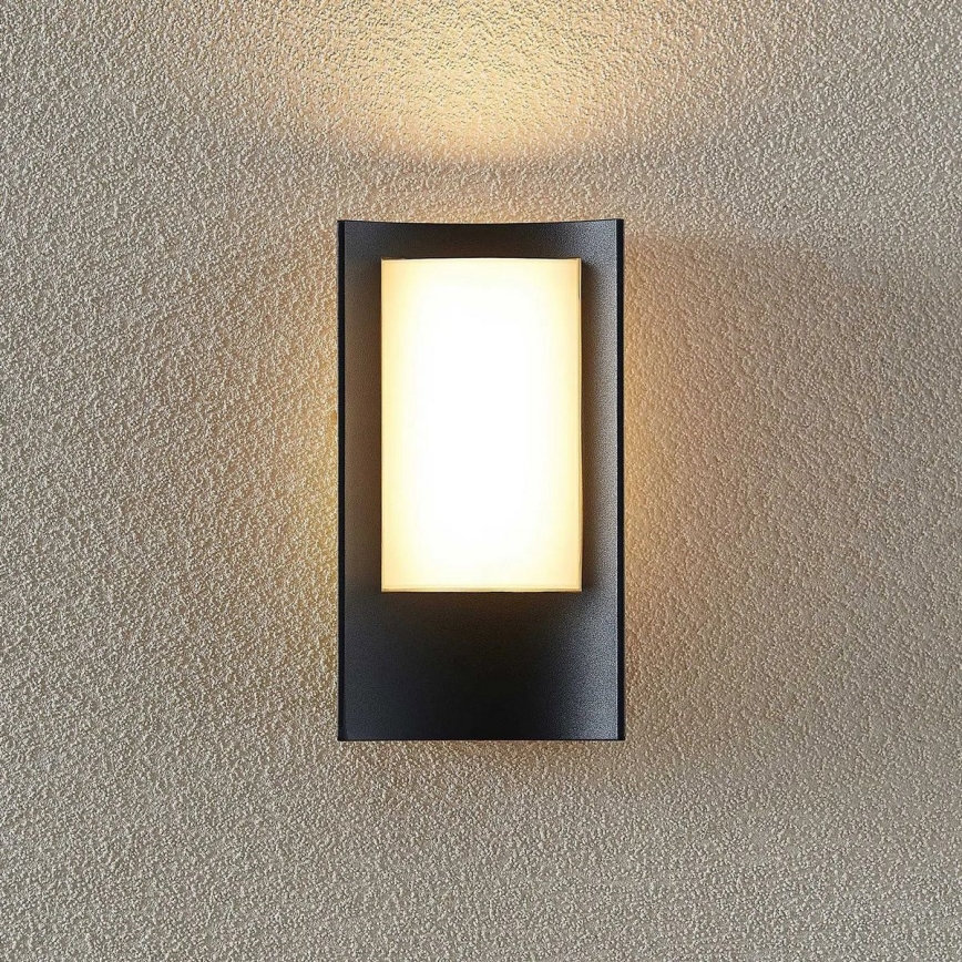 Redo 90483 - LED Venkovní nástěnné svítidlo WARP LED/8W/230V 3000K IP44 antracit