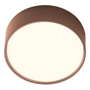 Redo 90496 - LED Venkovní stropní svítidlo URANIA LED/10W/230V pr. 16 cm 3000K IP65 hnědá