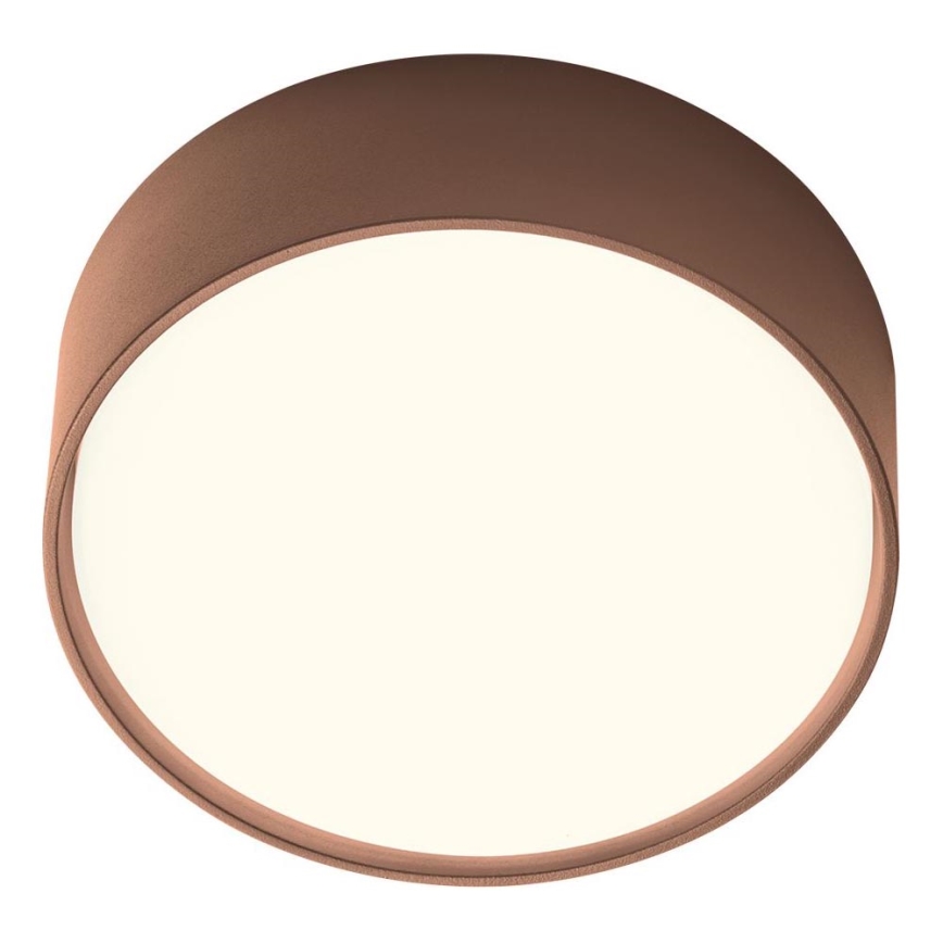 Redo 90496 - LED Venkovní stropní svítidlo URANIA LED/10W/230V pr. 16 cm 3000K IP65 hnědá