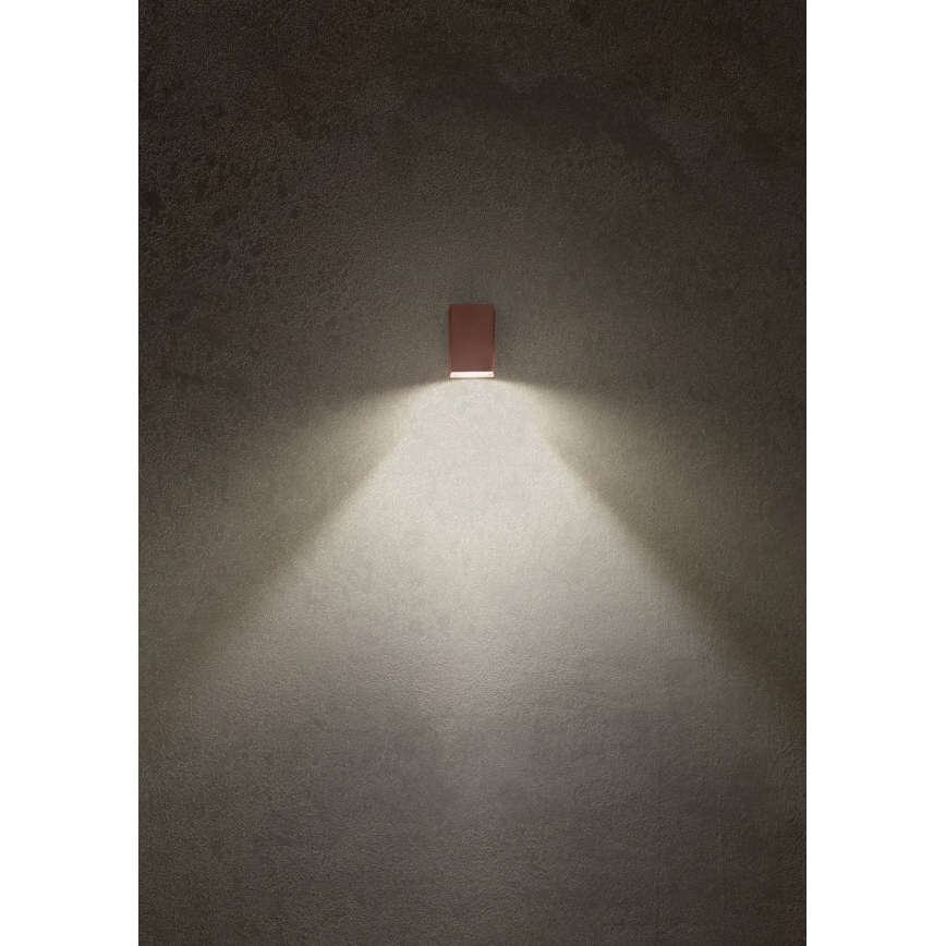 Redo 90528 - LED Venkovní nástěnné svítidlo BRIO LED/6W/230V 3000K IP54 hnědá