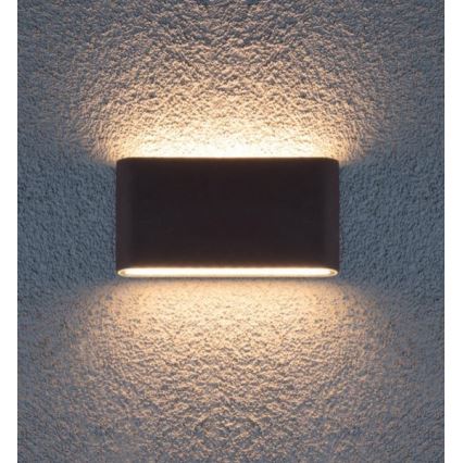 Redo 9054 - LED Venkovní nástěnné svítidlo POCKET LED/13W/230V IP54 antracit