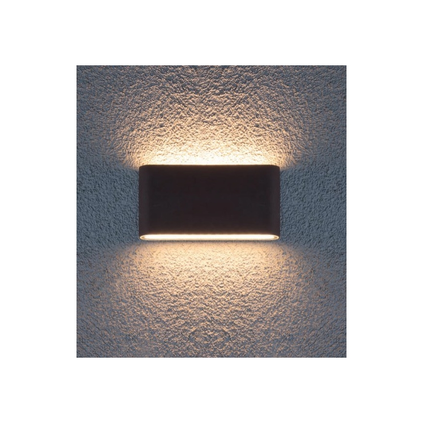 Redo 9054 - LED Venkovní nástěnné svítidlo POCKET LED/13W/230V IP54 antracit