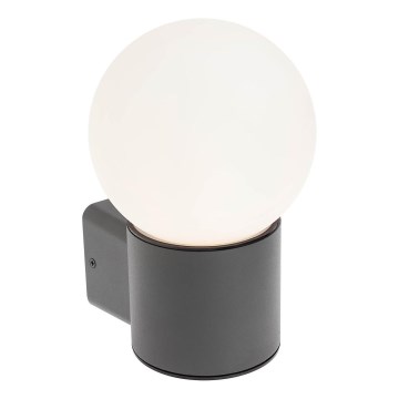 Redo 90640 - Venkovní nástěnné svítidlo BULK 1xE27/28W/230V IP44 antracit