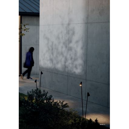 Redo 90713 - LED Venkovní lampa NIVALIS 2xLED/6,9W/230V 3000K 110 cm IP65 zelená