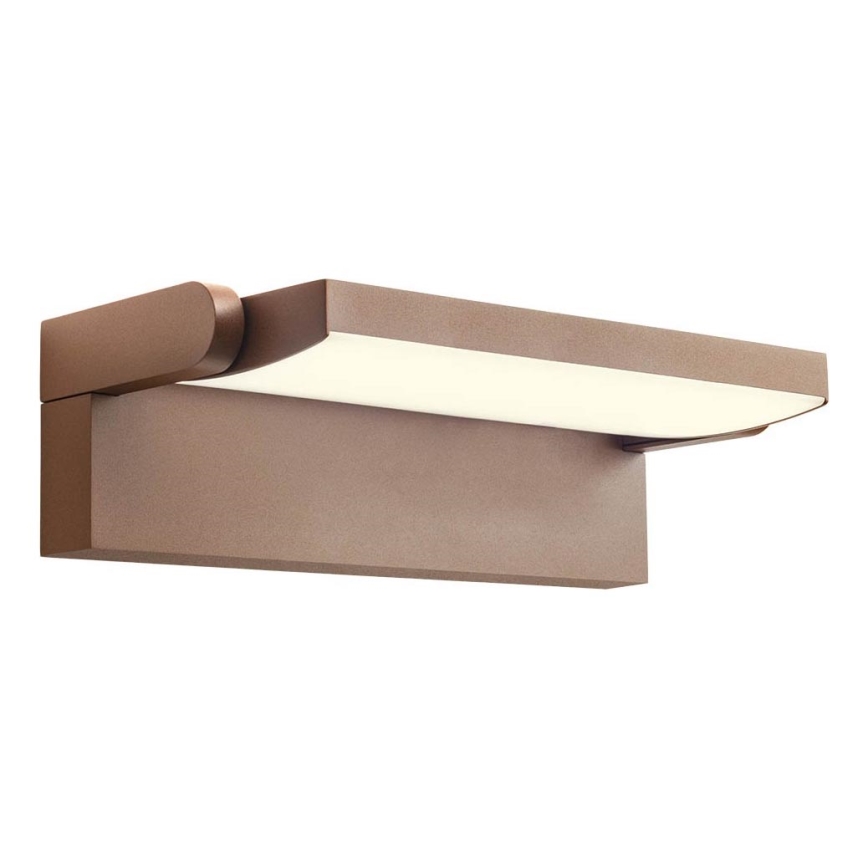 Redo 90716 - LED Venkovní nástěnné svítidlo FLIP LED/40W/230V 3000/4000/5000K CRI 90 IP54 hnědá