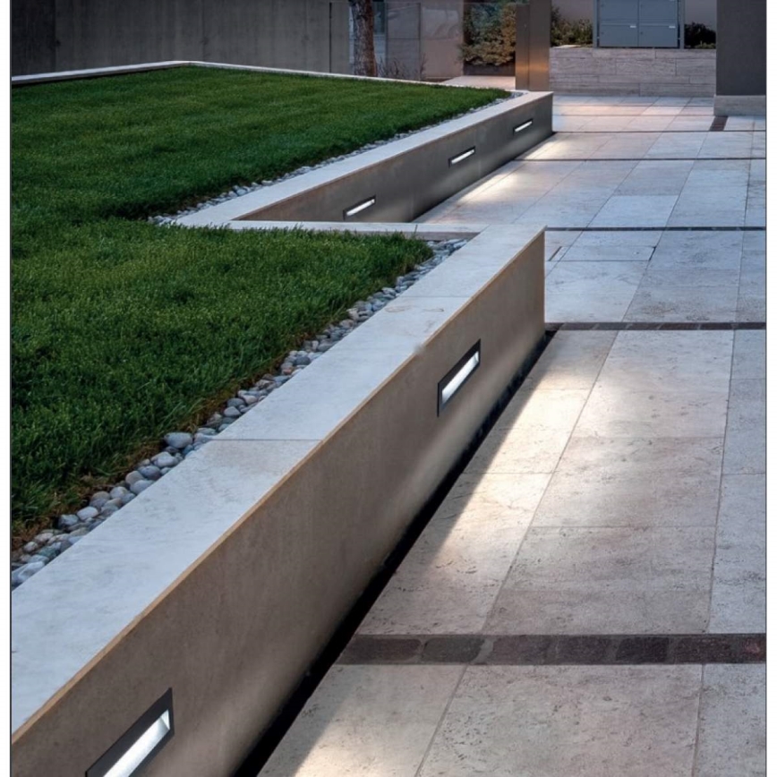 Redo 9092-LED Venkovní orientační svítidlo IGOR LED/6W/230V 3000K IP54 antracit