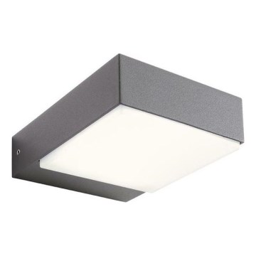 Redo 9560 - LED Venkovní nástěnné svítidlo CUBE LED/7,5W/230V 3000K IP54 antracit