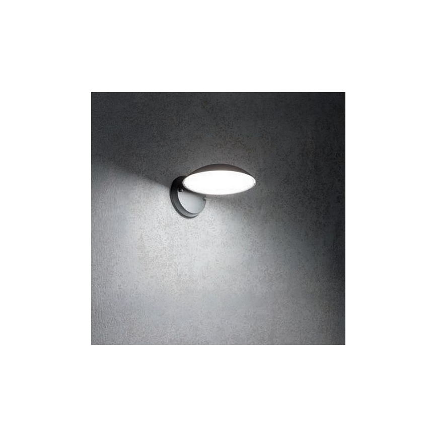 Redo 9617 - LED Venkovní nástěnná lampa CAPP LED/12W/230V IP54 antracit