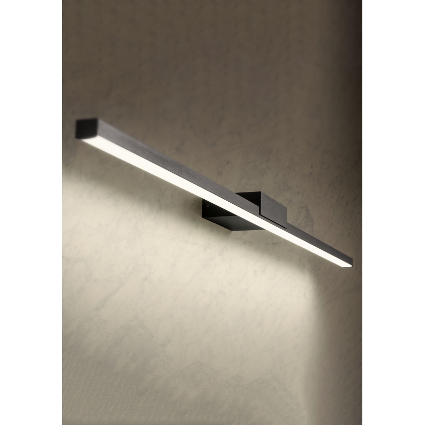 Redo01-3270 - LED Koupelnové osvětlení zrcadla ASTON LED/12W/230V 60 cm CRI 90 IP44 černá