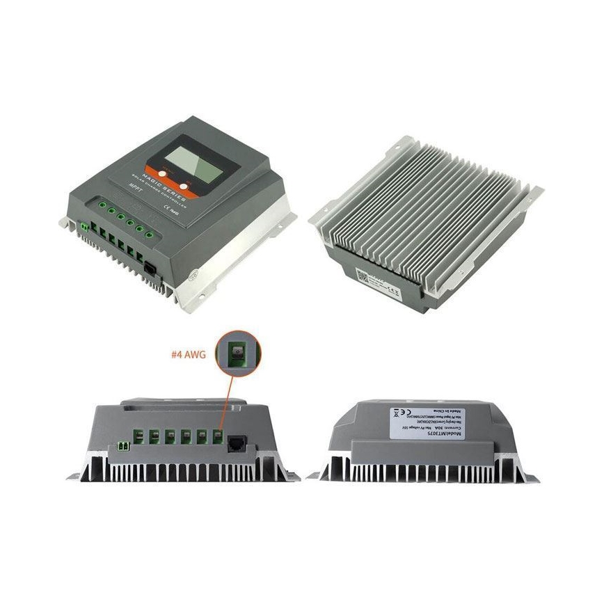 Regulátor solárního nabíjení MPPT MT2075 12/24V/20A