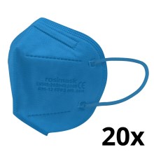 Respirátor dětská velikost FFP2 ROSIMASK MR-12 NR modrý 20ks