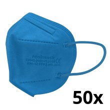 Respirátor dětská velikost FFP2 ROSIMASK MR-12 NR modrý 50ks