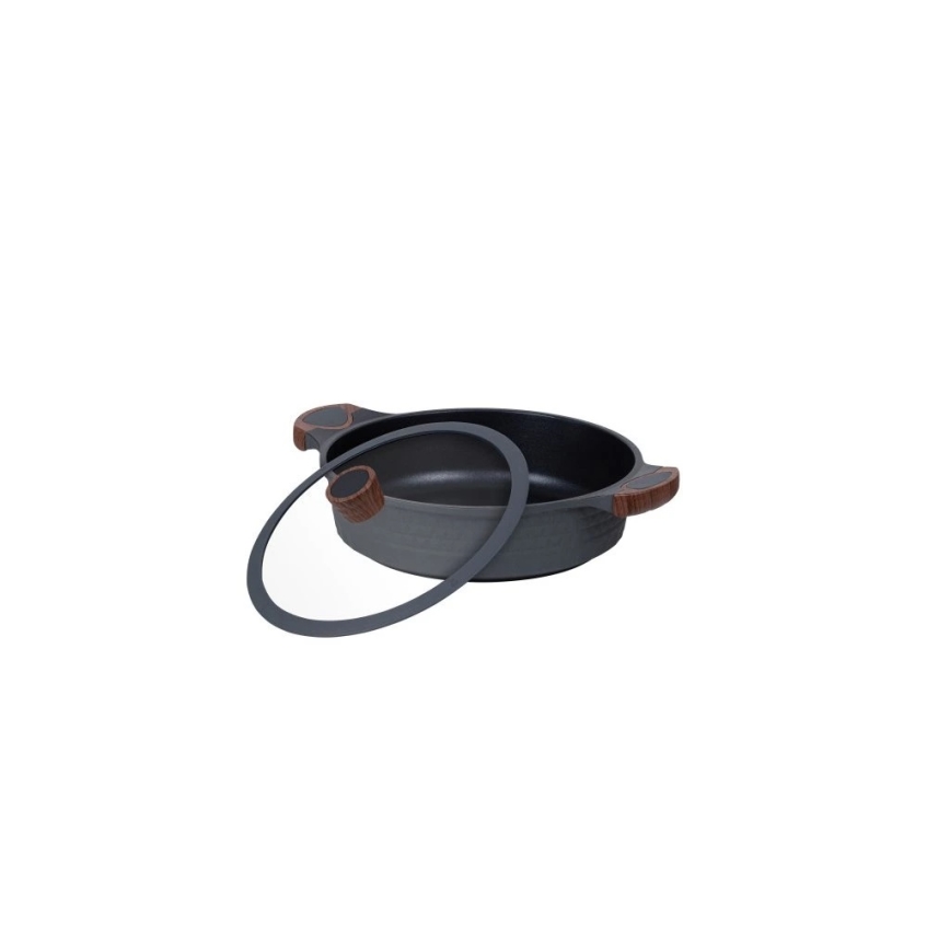 Resto - Nízký hrnec s poklicí CAPELLA 5 l 28 cm