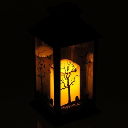 LED Dekorace HALLOWEEN LED/3xAAA/teplá bílá lucerna
