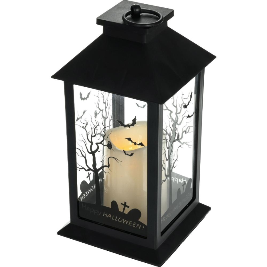 LED Dekorace HALLOWEEN LED/3xAAA/teplá bílá lucerna