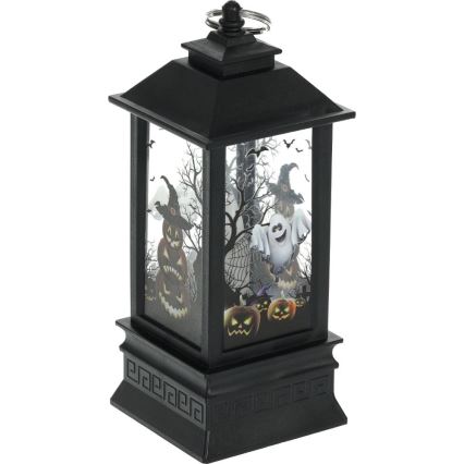 LED Dekorace HALLOWEEN LED/3xAAA/teplá bílá lucerna s dýněmi