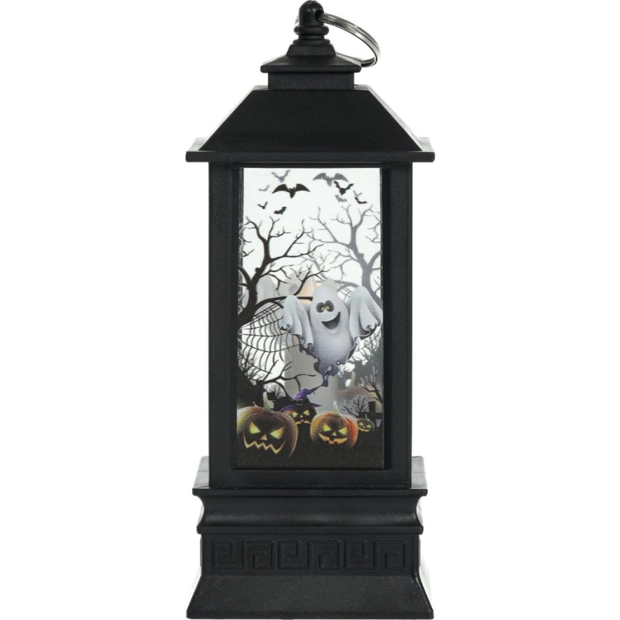 LED Dekorace HALLOWEEN LED/3xAAA/teplá bílá lucerna s dýněmi