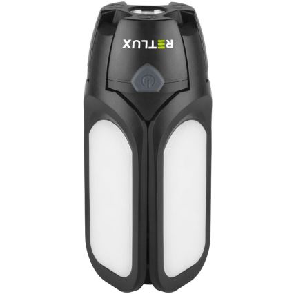 LED Nabíjecí kempingová svítilna se solárním panelem LED/3W/1600 mAh IPX4