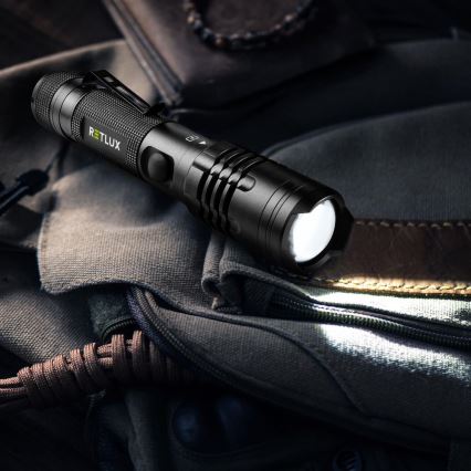LED Nabíjecí hliníková svítilna s funkcí powerbanky LED/2000 mAh 1000 lm IP22