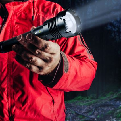LED Nabíjecí hliníková svítilna s funkcí powerbanky LED/4400 mAh 2200 lm IP44
